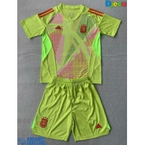 Argentina Golmanski Gostujuci Dres za djecu Copa America 2024 Kratak Rukav (+ Kratke hlače)